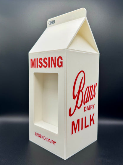 Milk Carton PiggyBanx Stand