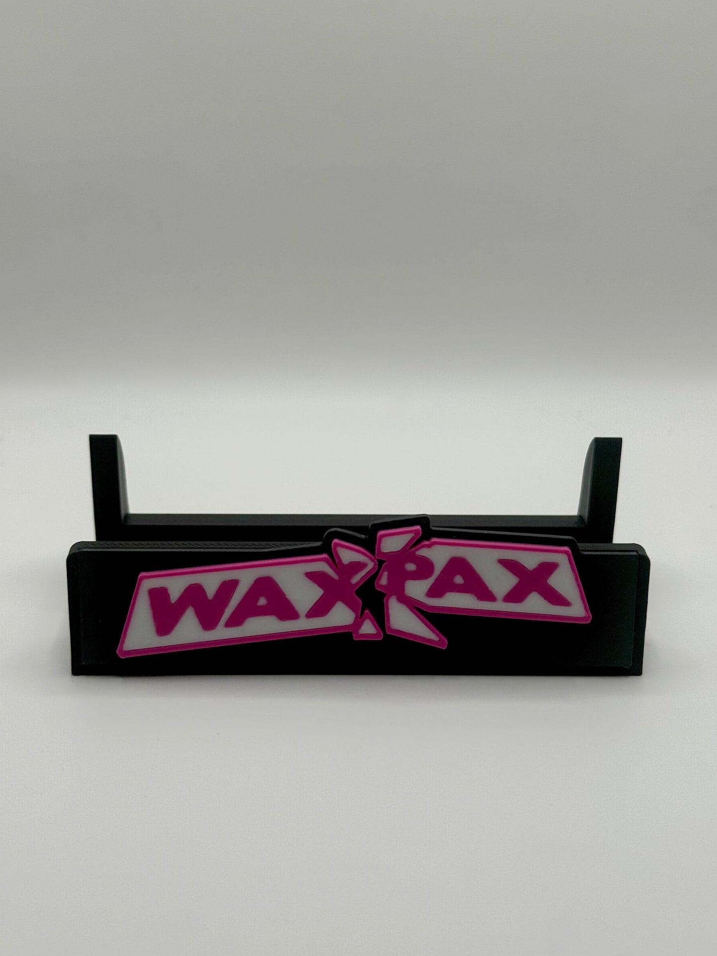 WaxPax Logo Stands