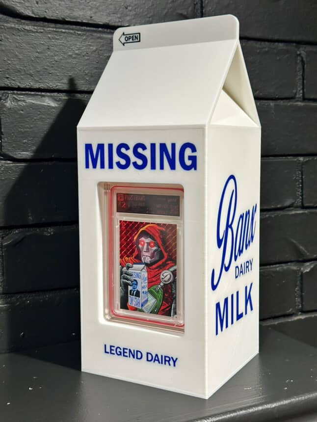 Milk Carton PiggyBanx Stand
