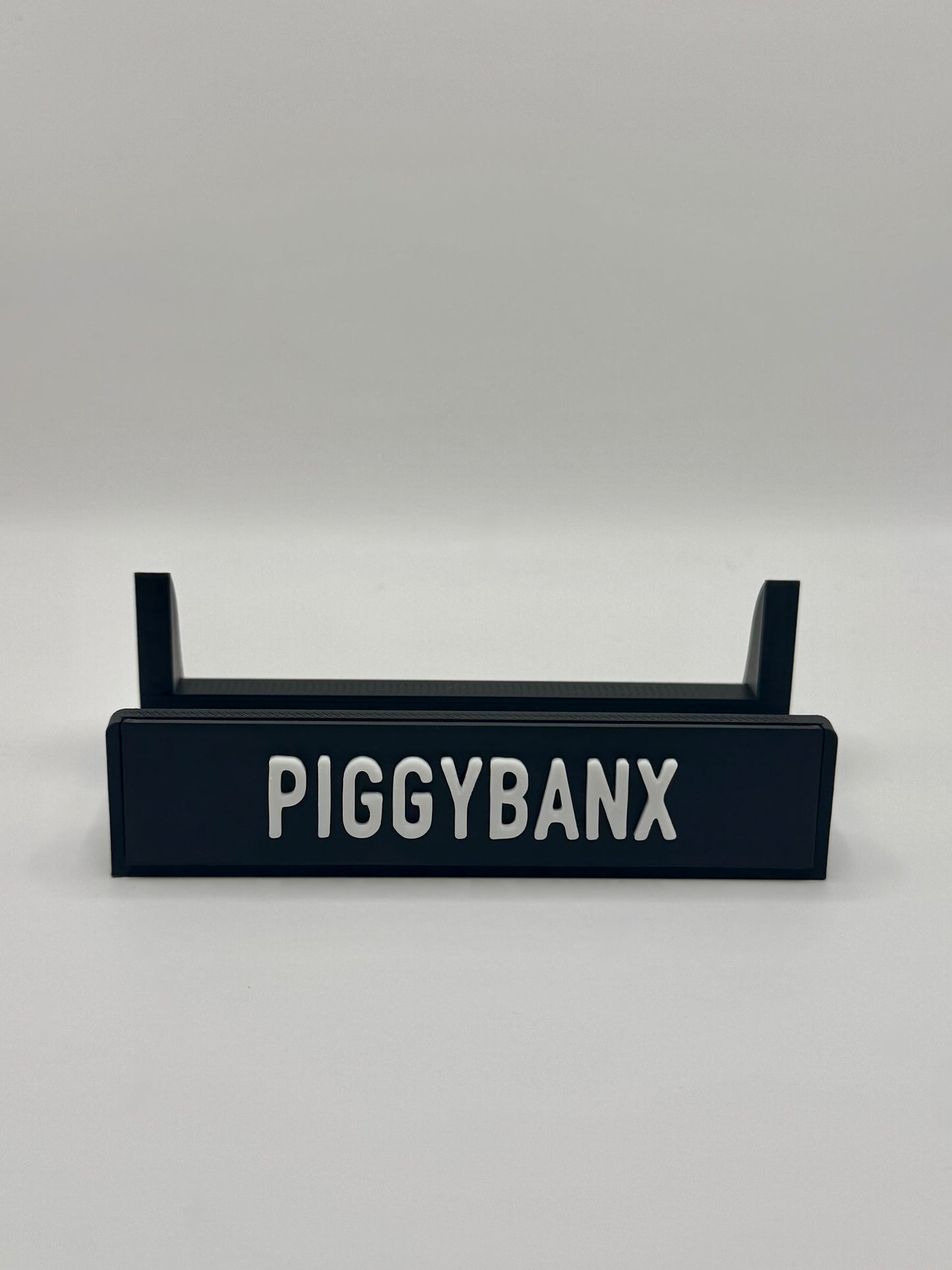 Piggybanx Text Stand