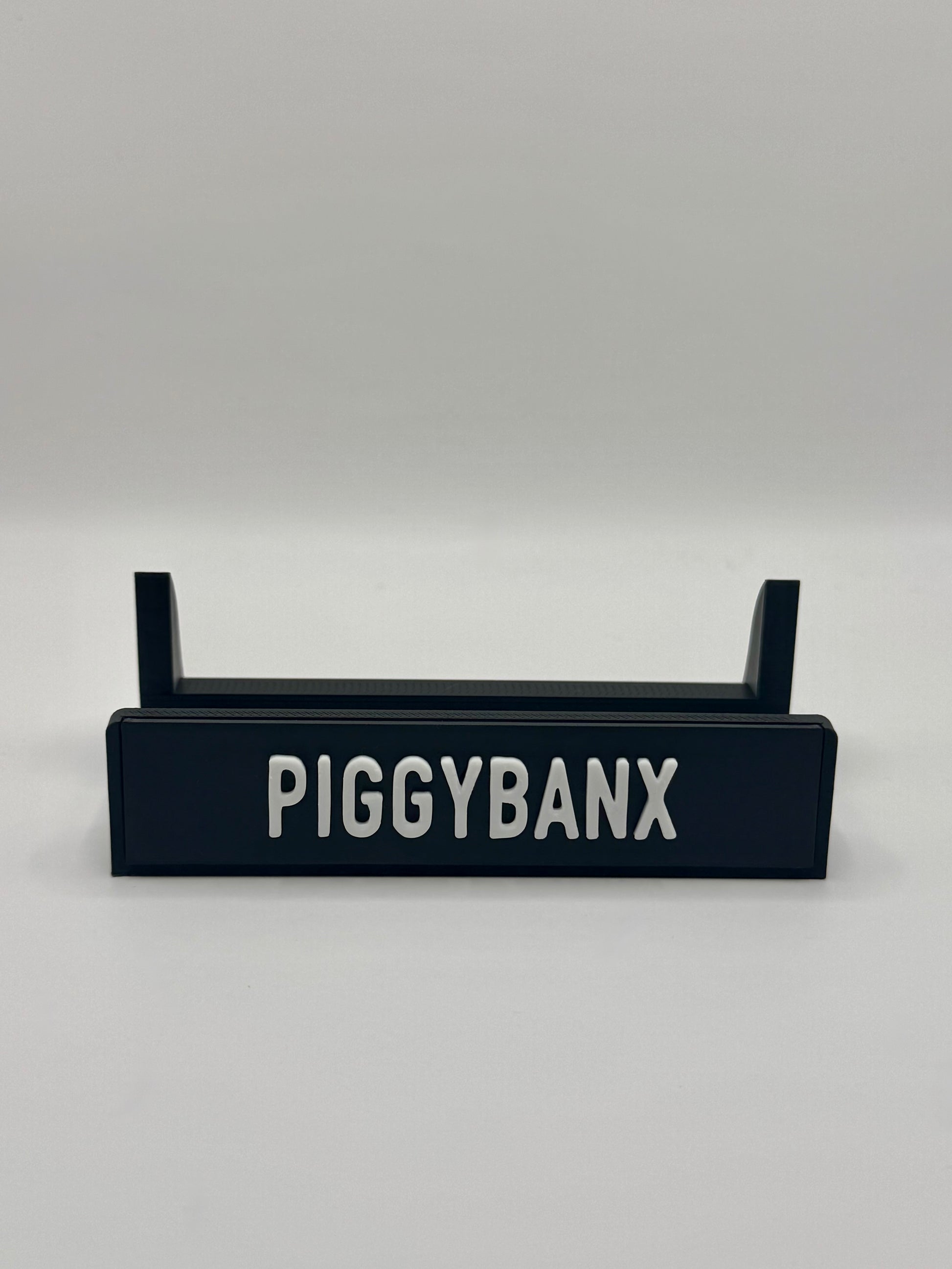Piggybanx Text Stand